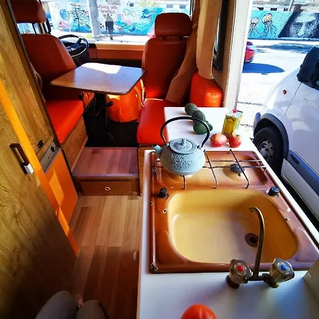 Розкішний намет Rent A Blueclassics 's Campervan Combi J9 En Algarve Au Portugal Портіман