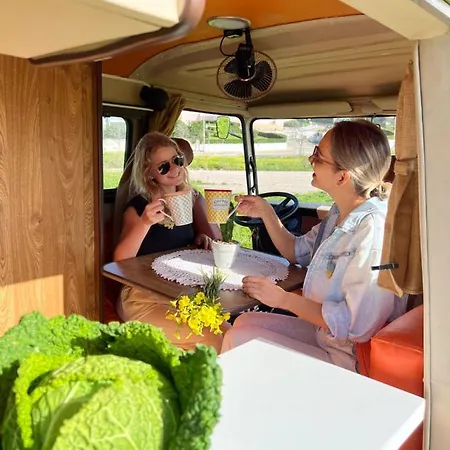 Розкішний намет Rent A Blueclassics 's Campervan Combi J9 En Algarve Au Portugal