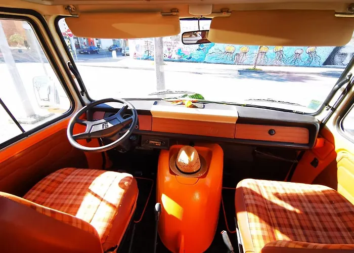 Rent A Blueclassics 's Campervan Combi J9 En Algarve Au Portugal Luxury tent *