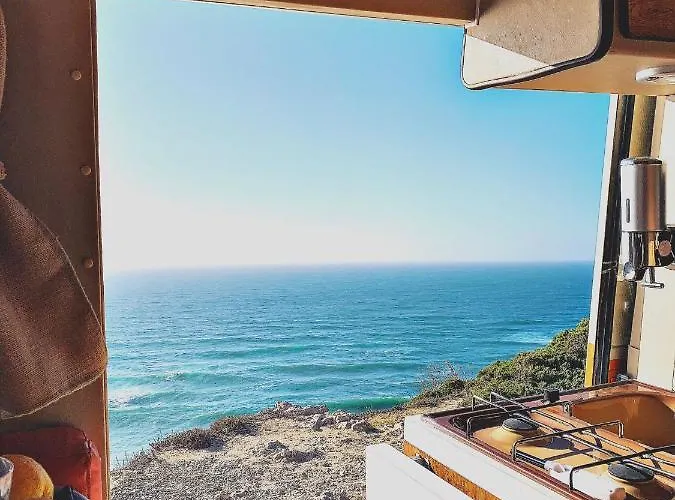 Роскошный шатер Rent A Blueclassics 's Campervan Combi J9 En Algarve Au Portugal *