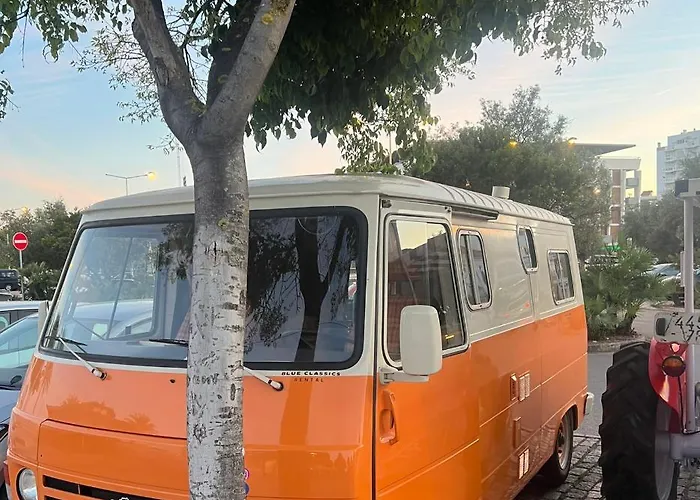 Rent A Blueclassics 's Campervan Combi J9 En Algarve Au Portugal * Портиман