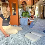 Rent A Blueclassics 's Campervan Combi J9 En Algarve Au Portugal ラグジュアリーテント *