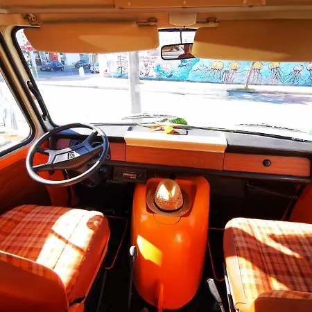 Rent A Blueclassics 's Campervan Combi J9 En Algarve Au Portugal ラグジュアリーテント *